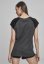 Tričko Urban Classics Ladies Contrast Raglan Tee - charcoal/black