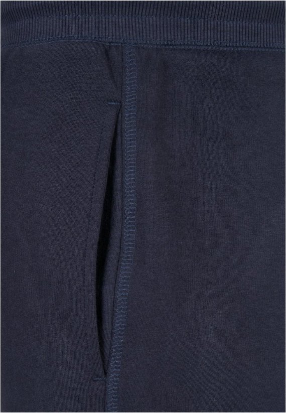 Tmavě modré pánské tepláky Urban Classics Basic Sweatpants
