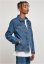 Modrá pánska džínsová bunda Urban Classics Organic Basic Denim Jacket