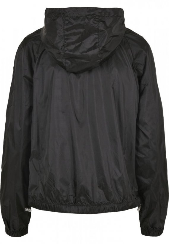 Damska kurtka wiosenno-jesienna Urban Classics Transparent Light Pull Over - czarna