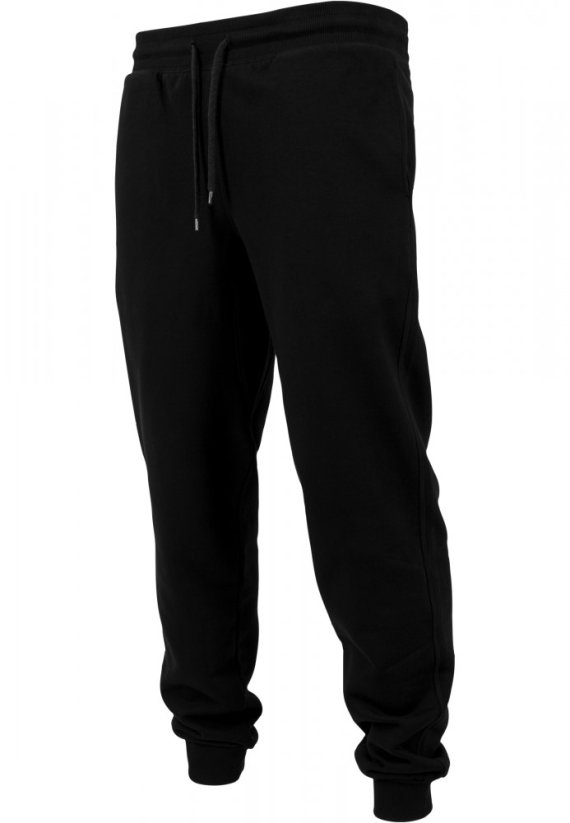 Pánské tepláky Urban Classics Basic Sweatpants - černé