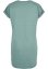 Šaty Urban Classics Ladies Ladies Organic Cotton Cut On Sleeve Tee Dress - paleleaf