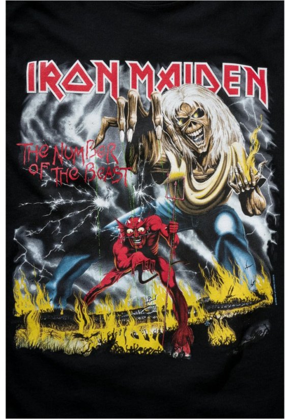 Černé pánské tričko Iron Maiden Men Tee  NOTB Design 5