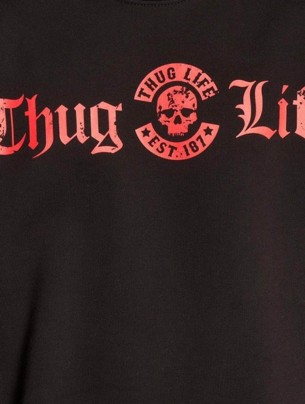 Thug Life / Jumper B.Distress in black