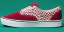 Topánky Vans Comfycush Era tear check, racing red, true white