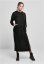 Černá dámská mikina Urban Classics Modal Terry Long Hoody Dress