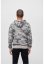 Maskáčová pánska mikina Brandit Sweathoody - grey camo