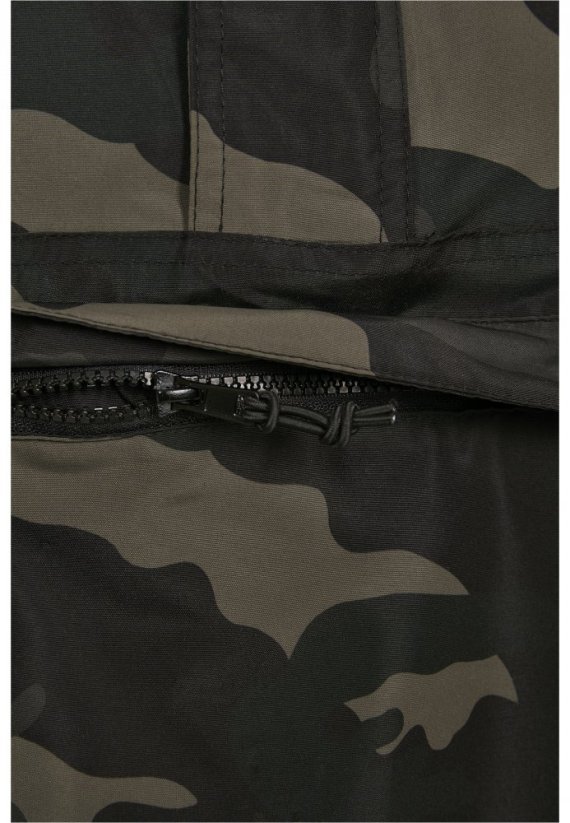 Pánská bunda Fleece Pull Over Windbreaker - darkcamo