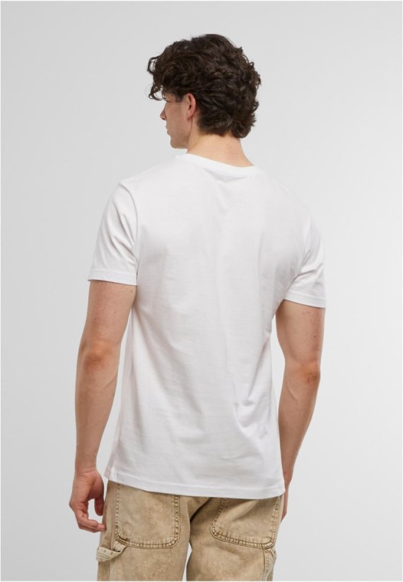 Skull One Line Tee - white