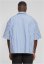 Striped Short Sleeve Summer Shirt white/blue M