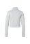 Ladies Slim Fit Scuba Track Jacket - lightasphalt