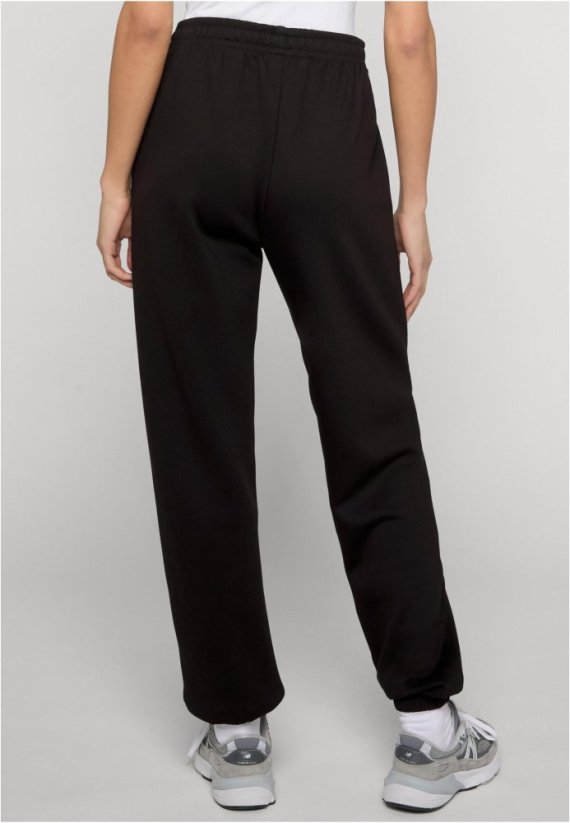 Ladies Slim Fit Scuba Joggpant  - black
