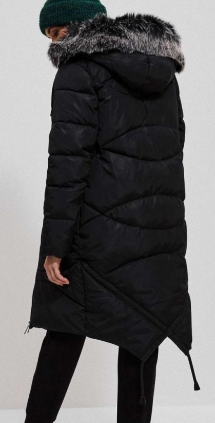 Zimní dámský kabát Moodo Aisha black