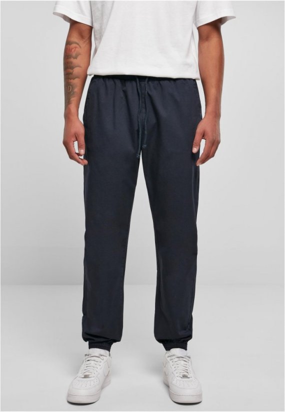 Tmavě modré pánské kalhoty Urban Classics Basic Jogg