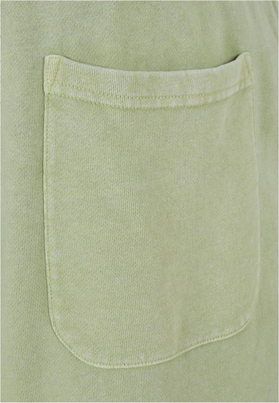 Pánske tepláky Urban Classics Wash Sweatpants - svetlo zelené