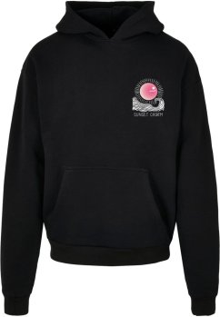 Sunset Charm Oversized Hoody black 5XL - black