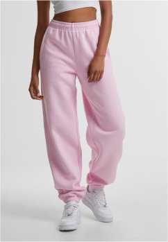 Ladies Fluffy Sweatpants  - softpink