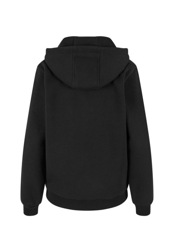 No Feelings Ladies Boxy Hoodie  - black