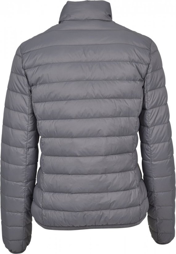 Ladies Basic Down Jacket - darkgrey