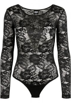 Ladies Lace Longsleeve Body