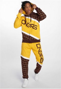 Dres męski Dangerous DNGRS Woody - brązowy, żółty