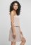 Ladies Viscose Short Bandeau Dress - duskrose