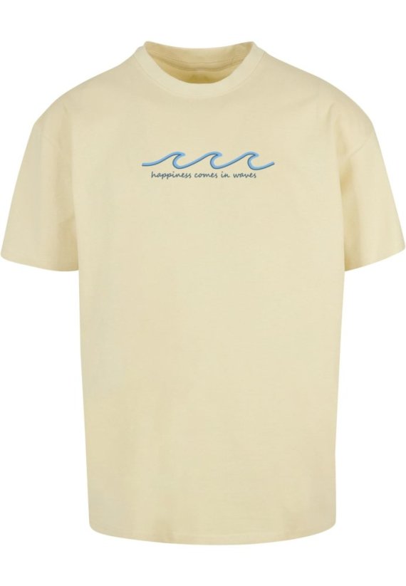 Summer - Waves Heavy Oversize Tee softyellow XXL - softyellow