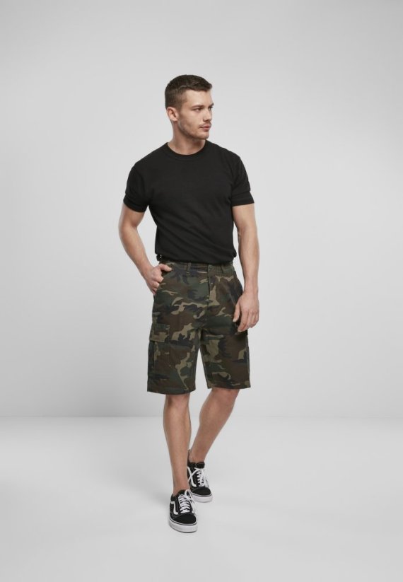 Kraťasy Brandit BDU Ripstop Shorts - woodland