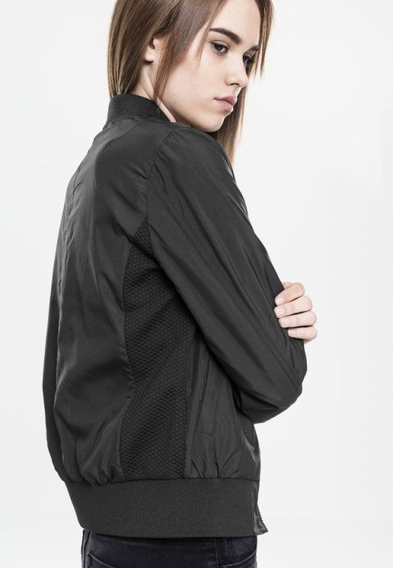 Dámská jarní/podzimní bomber bunda Urban Classics - černá