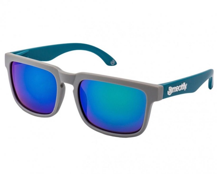 Słoneczne okulary Meatfly Memphis petrol, grey