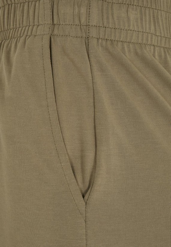 Ladies Modal Shorts - khaki