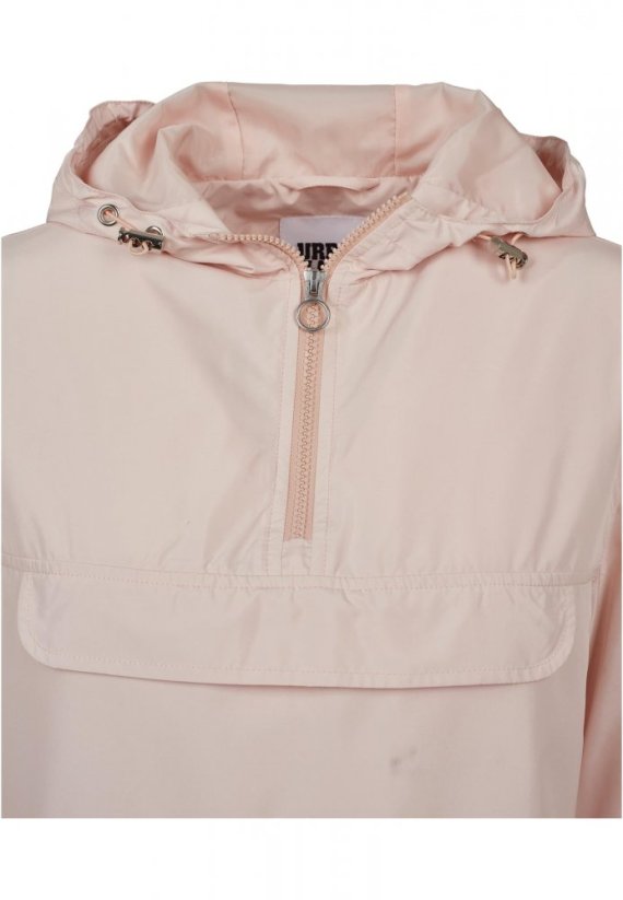Dámská jarní/podzimní bunda Urban Classics Ladies Basic Pullover - světle růžová