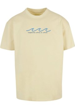 Summer - Waves Heavy Oversize Tee softyellow XXL - softyellow