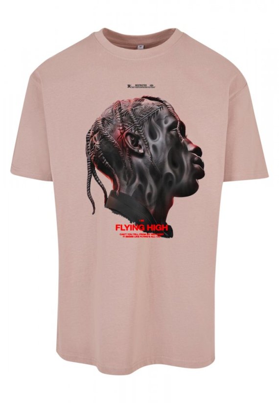 Flying High Oversize Tee - duskrose