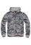 Maskáčová pánska mikina Brandit Sweathoody - grey camo