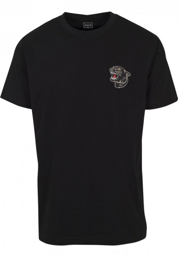 T-shirt Urban Classics Embroidered Panther Tee