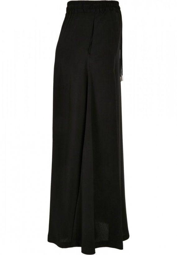 Spódnica Urban ClassicsLadies Viscose Midi Skirt - black