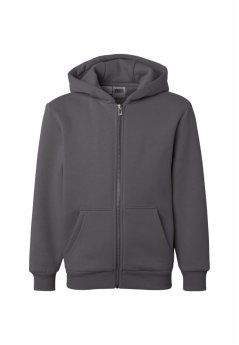 Kids Fluffy Zip Hoody  - electriclilac
