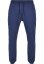 Męskie spodnie dresowe Urban Classics Organic Basic Sweatpants - kolor granatowy