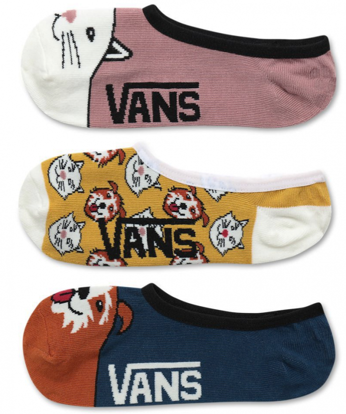 Ponožky Vans Houndstooth Check Canoodles 3P multicolour