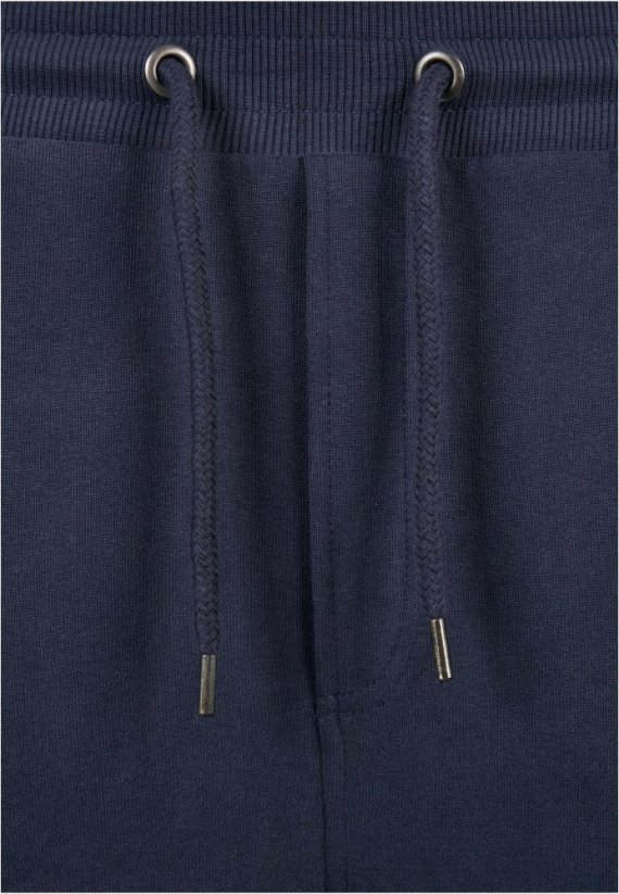 Męskie spodnie dresowe Urban Classics Fitted Cargo Sweatpants - ciemny niebieski