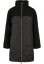 Dámsky sherpa kabát Urban Classics Oversized Quilted - čierny