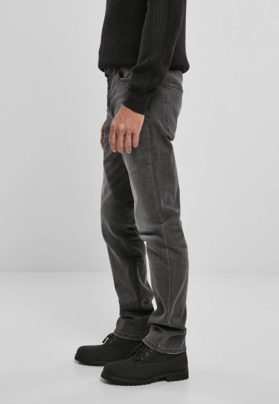 Pánske džínsy Brandit Rover Denim Jeans - čierne