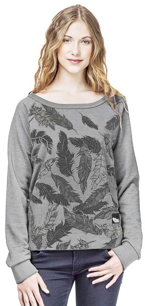 Mikina Horsefeathers Zoe heather gray