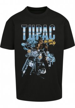 Tupac All Eyez On Me Anniversary Oversize Tee - black