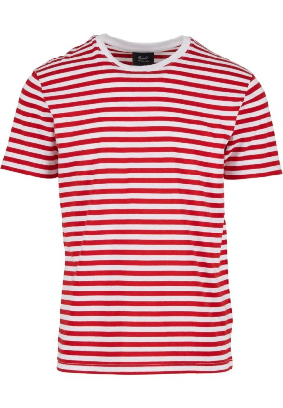 Jerseyshirt Stripe Tee - red/white