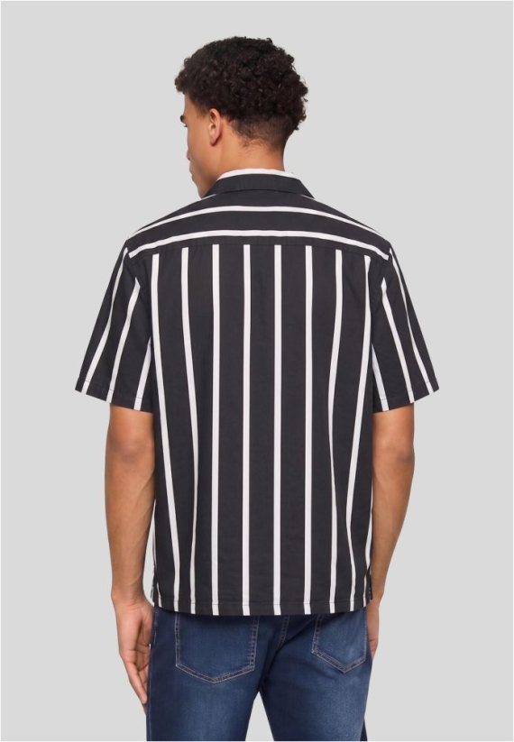 Summer Stripe Resort Shirt black/white XL - black/white
