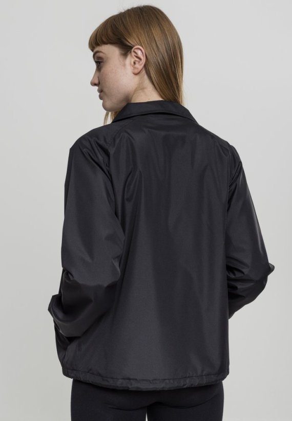 Bunda Urban Classics Ladies Coach Jacket - black