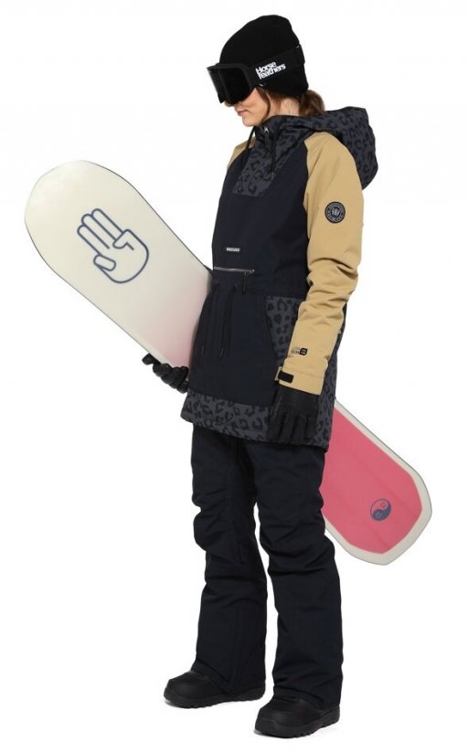 Zimní snowboardová dámská bunda Horsefeathers Derin II cheetah