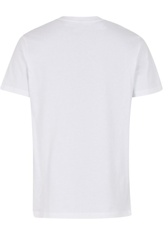 Skull One Line Tee - white
